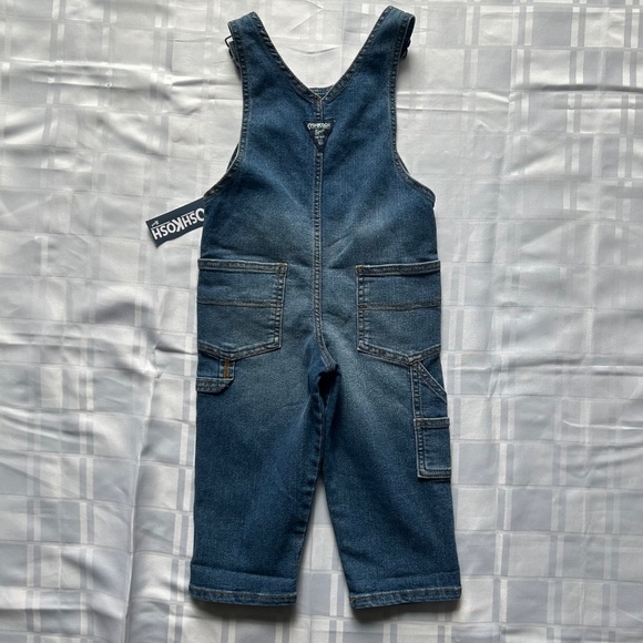 OshKosh B’gosh Blue Denim Carpenter Style Overalls - Picture 10 of 11